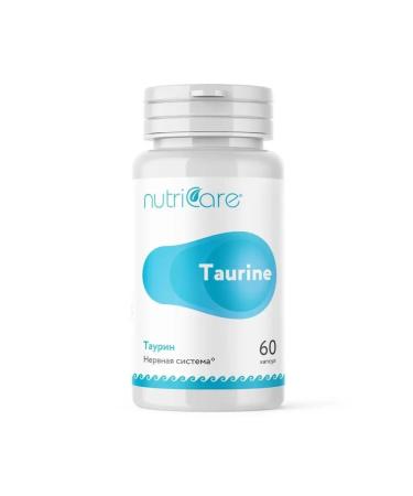 Nutricare Taurin capsules 60 pcs - Buy Online on GoSupps.com
