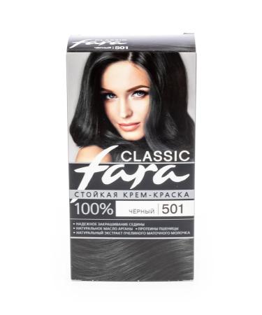 Fara Classic Classic Cream-color hair tone 501 black 115ml - Buy Online on GoSupps.com