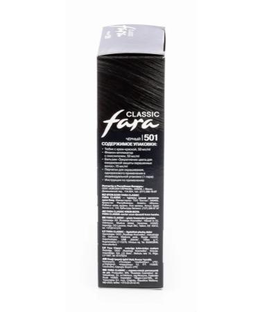 Fara Classic Classic Cream-color hair tone 501 black 115ml - Buy Online on GoSupps.com