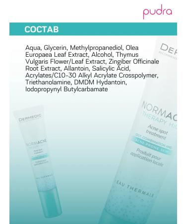 DERMEDIC Point gel for problem skin Normacne - Buy Online on GoSupps.com