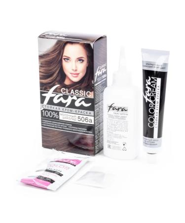Fara Classic Classic hair dye 506a milk chocolate 115ml 10 pcs - Buy Online on GoSupps.com