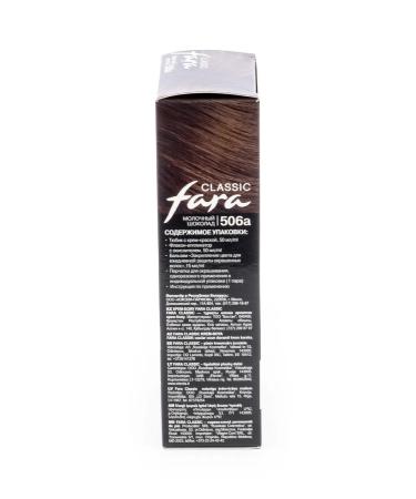 Fara Classic Classic hair dye 506a milk chocolate 115ml 10 pcs - Buy Online on GoSupps.com
