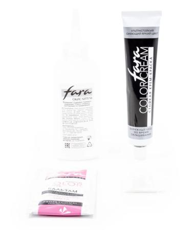 Fara Classic Classic hair dye 502 dark brown 115ml 10 pcs - Buy Online on GoSupps.com