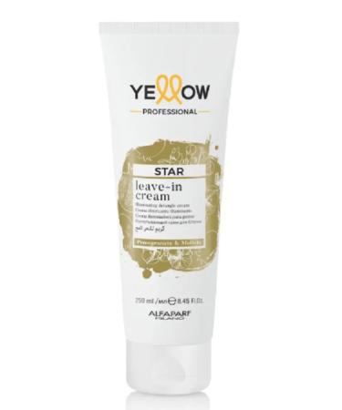 YELLOW Hair cream Star Leave-in Cream for shine
