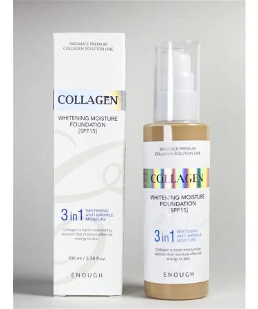 ENOUGH Tonal base with collagen 3 in 1 natural coating - Buy Online on GoSupps.com