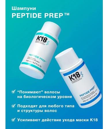 K18 Hair shampoo Professional care detox 250 ml - Buy Online on GoSupps.com