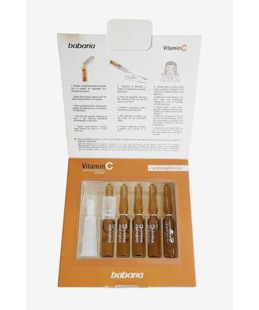 Babaria Facial serum moisturizing antioxidant with vitamin C 5 pcs - Buy Online on GoSupps.com