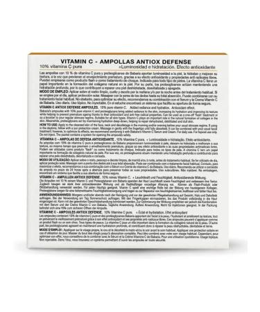 Babaria Facial serum moisturizing antioxidant with vitamin C 5 pcs - Buy Online on GoSupps.com