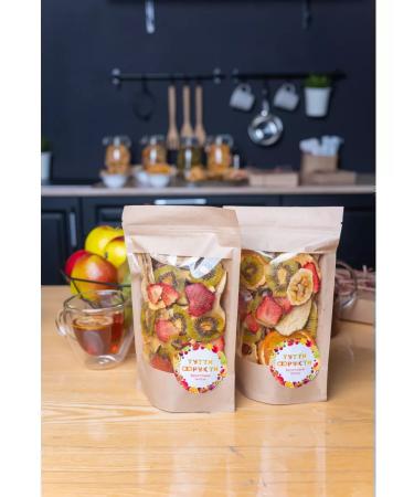 TUTTI FRUIT Fruit chips Assorted Frips of snacks without sugar 100 grams - Buy Online on GoSupps.com