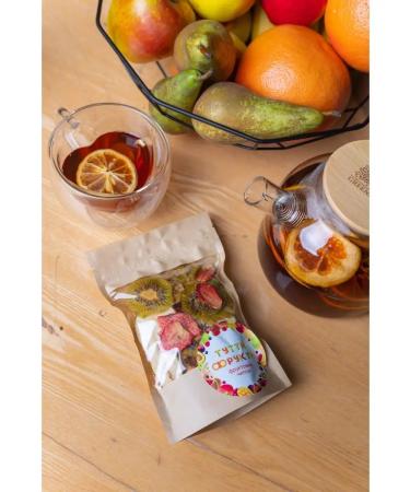 TUTTI FRUIT Fruit chips Assorted Frips of snacks without sugar 100 grams - Buy Online on GoSupps.com