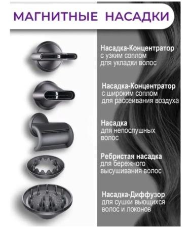 TD URALDOM Hair dryer with attachments - Buy Online on GoSupps.com