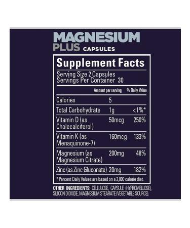 GU Energy Labs Magnesi Magnesium Plus 60 capsules - Buy Online on GoSupps.com