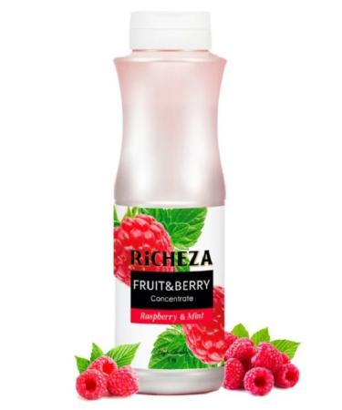 RiCHEZA Concentrate base for drinks raspberry-grinding 1 kg