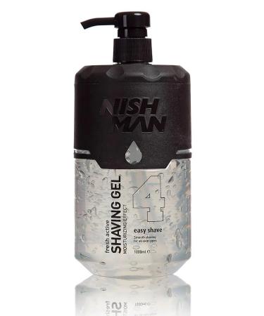 NISHMAN Shaving gel 4 Easy Shave Shaving Gel 1000 ml - Buy Online on GoSupps.com