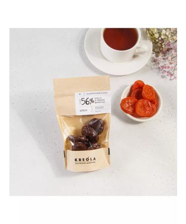 KREOLA Chocolate Workshop Kuraga in dark chocolate candy dried fruits - Buy Online on GoSupps.com
