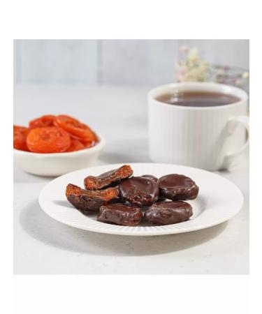 KREOLA Chocolate Workshop Kuraga in dark chocolate candy dried fruits - Buy Online on GoSupps.com