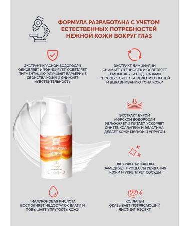 NATURE MOSAIC Skin cream around the eyes 30 ml - Buy Online on GoSupps.com