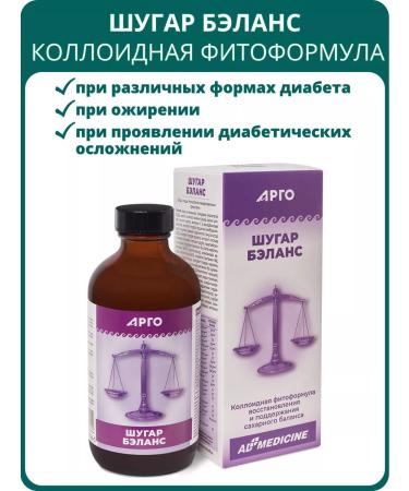 AD Medicine Shugar Balance Colloid Phytoformul 235 ml