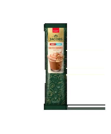 jaCobs Soluble coffee 3B1 ICED LATTE SALTED CARAMEL 10 sticks - Buy Online on GoSupps.com
