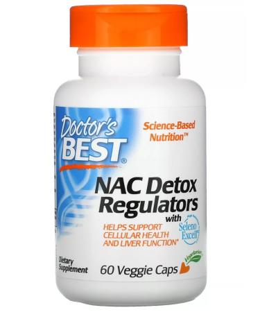 Doctor's Best N-acetylcystein (NAC) 60 vegetarian capsules