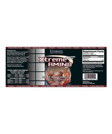 Ultimate Nutrition Amino acids complex for muscles 330 chewing chocolate - Buy Online on GoSupps.com