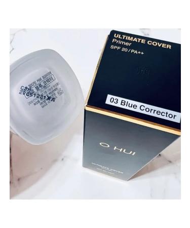 O HUI SPF20+ 03 Blue Corrector Ultimate Cover Primer base - Buy Online on GoSupps.com
