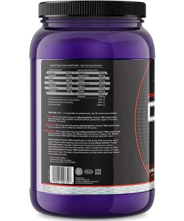 Ultimate Nutrition Casein Protein Prostar 100% Casein 907g chocolate cream - Buy Online on GoSupps.com