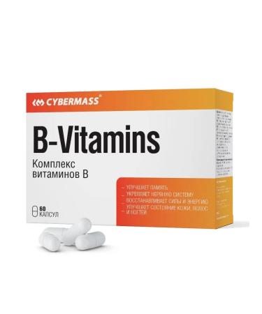 Cybermass B vitamins B Hair Vitamins Complex 60k - Buy Online on GoSupps.com