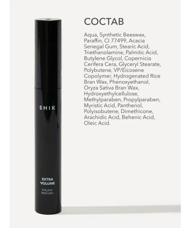 Classic mascara Black volume and lengthening Shikstudio - Buy Online on GoSupps.com