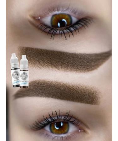 Face Company Pigment "Warm brown -haired" for pm tattoo tattoo eyebrows 12 ml - Buy Online on GoSupps.com