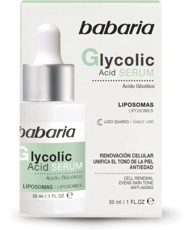 Babaria Facial serum with glycolic acid