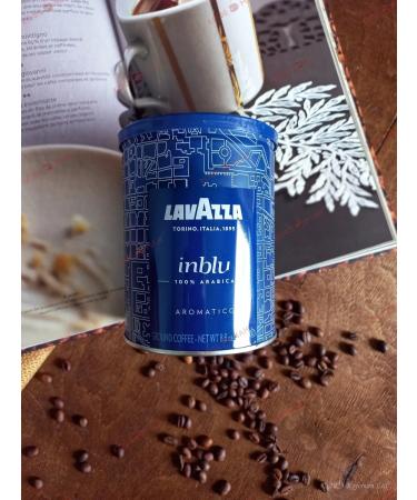 Lavazza Ground coffee in BLU Iron Bank 250g - Buy Online on GoSupps.com