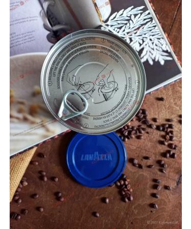 Lavazza Ground coffee in BLU Iron Bank 250g - Buy Online on GoSupps.com