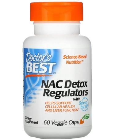 iHerb NAC Detox Regulators n-acetylcistain nac Detox