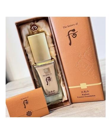 The History of Whoo Cherongidan Radiant Essence Foundation Cream (21 tone) - Buy Online on GoSupps.com