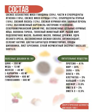 RosPes Dry food for active adult dogs - Buy Online on GoSupps.com