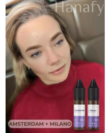 Hanafy Mineral Pigment for eyebrows permanent tattooing No. 2 amsterdam - Buy Online on GoSupps.com