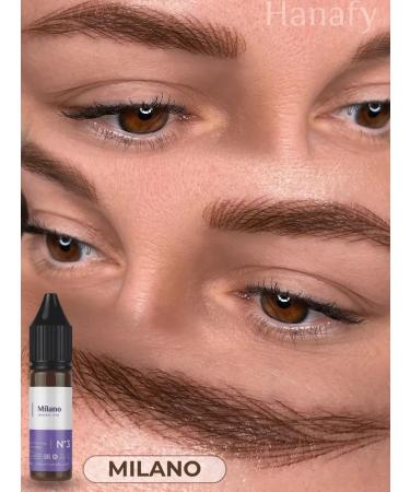 Hanafy Mineral Pigment No. 3 Milano permanent makeup tattoo - Buy Online on GoSupps.com