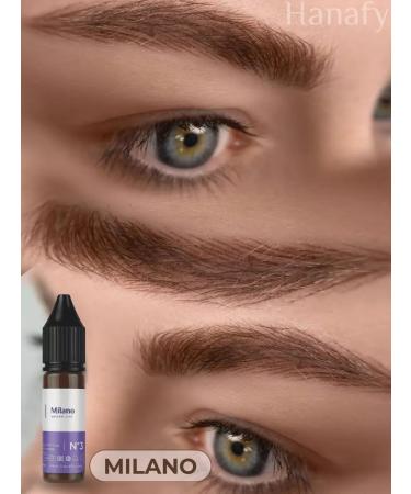 Hanafy Mineral Pigment No. 3 Milano permanent makeup tattoo - Buy Online on GoSupps.com