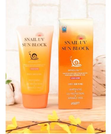 Jigott Sunscreen for the skin of the face and body SPF50+PA +++ 70ml