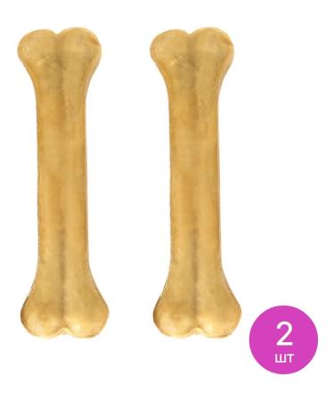 A treat for dogs triol bones from the veins of 1pc. 12.5cm 50g 2 pcs