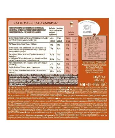 Dolce gusto Latte Macchiato Caramel coffee capsules (16pcs) - Buy Online on GoSupps.com