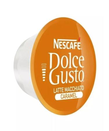 Dolce gusto Latte Macchiato Caramel coffee capsules (16pcs) - Buy Online on GoSupps.com