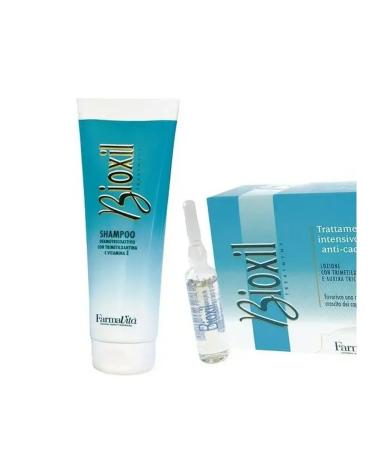 Farmavita Bioxil hair loss with vitamin E 12*8 ml - Buy Online on GoSupps.com