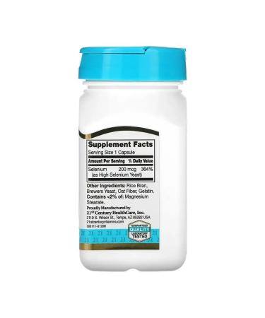 21st Century Selenium vitamins for the thyroid gland - Buy Online on GoSupps.com