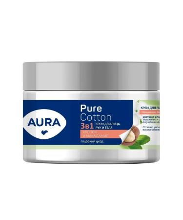 Aura Cream 3B1 for the face hands and body 250ml