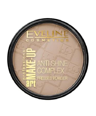 EVELINE Powder matting mineral with silk Anti-Shine tone 35