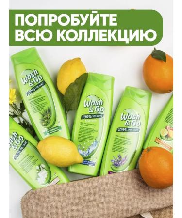 Wash&GO Fatty hair shampoo with herbs 675 - Buy Online on GoSupps.com