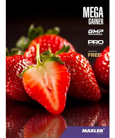 Heiner Mega Gainer 1000g strawberries - Buy Online on GoSupps.com