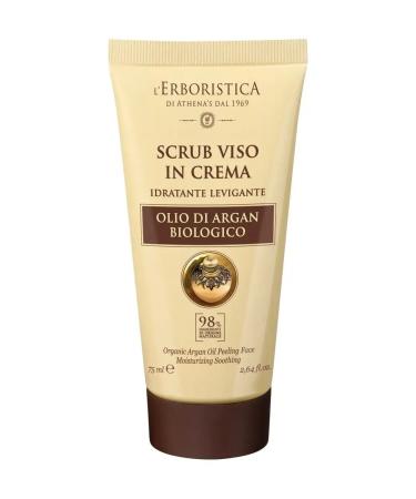 l'erboristica Facial scrub with argan organic oil 75 ml